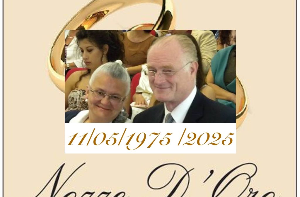 11 maggio 2025 Nozze d’Oro Loretta e Silvano